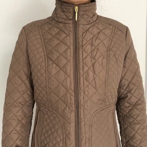Beige Windproof/Waterproof Jacket